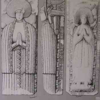 Click para ampliar. Pulsa en el nombre para ver la ficha. Tocado medieval femenino